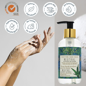 Jabón Líquido Hipoalergénico Universal para Todo Tipo de Piel, Fórmula Suave y Segura, Marca Privada, Suministro al por Mayor OEM - Product Image 2