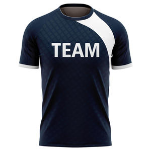 เสื้อวอลเลย์บอลแขนสั้นสำหรับทุกเพศเสื้อเจอร์ซีย์วอลเลย์บอลพิมพ์ซับลิเมชัน - Product Image 5