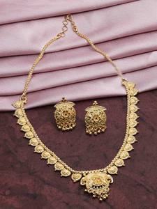 Joyería de moda al por mayor 14K 18K 24K chapado en oro formando collares diseño floral joyería tradicional latón oro relleno joyería - Product Image 2