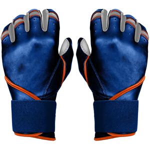 Gants de frappe de baseball et de softball en cuir numérique professionnel unisexe à manchette longue en peau de chèvre doux et confortable - Product Image 1