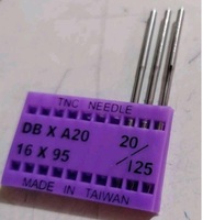 Aiguille TNC # DBX 1 aiguille TNC # DP X 5 fabriquée à Taiwan pour machine à coudre industrielle et domestique, pièces de machine à coudre de vêtements