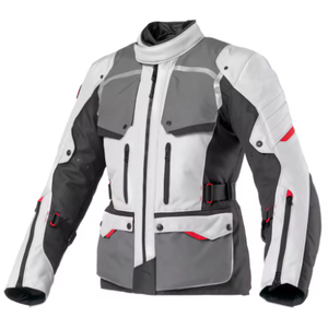 เสื้อแจ็กเก็ตมอเตอร์ไซด์สำหรับขี่มอเตอร์ไซค์เสื้อกันลมและระบายอากาศได้ดี300D Cordura ทัศนวิสัยสูงสะท้อนแสง - Product Image 1