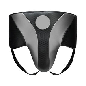 Ensembles de boxe en cuir véritable de haute qualité Équipement de sécurité sportive comprenant des gardes d'aine d'arts martiaux et un équipement de protection de la tête - Product Image 1