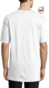 เสื้อยืดคอกลมแขนสั้นสำหรับผู้ชายเสื้อสำหรับฤดูร้อนเสื้อแฟชั่นผ้าคอตตอนไซส์ใหญ่พิเศษโลโก้ตามสั่ง - Product Image 4