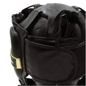 Nouvelle conception professionnelle de haute qualité, protège-tête en cuir grande taille, double sport, boxe, MMA, logo personnalisé, couleur unisexe, meilleur choix - Product Image 5