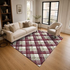 <b>RUGS</b> DEPOT LXDP-0114 Wholesale Multicolor Neutral Contemporary Geometric Digital Printed Machine Washable <b>Chenille</b> <b>Rug</b> Non Slip - Product Image 2