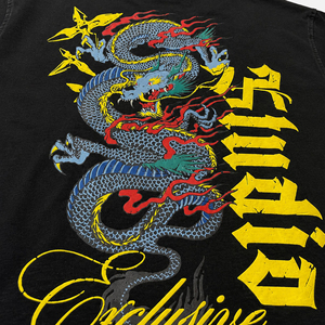 เสื้อยืดลายมังกรสุดพิเศษสไตล์ Y2K สำหรับผู้ชาย ผู้ผลิตเสื้อผ้าสั่งทำ เสื้อผ้าสตรีทแวร์ เสื้อยืดผ้าฝ้าย OEM/ODM เสื้อยืดลายกราฟิกสุดเท่ - Product Image 4