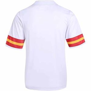 T-shirt en maille de polyester de haute qualité personnalisé pour homme, maillot de sport tricoté avec coupe ample pour le football, téléchargé par Dress Sports - Product Image 3