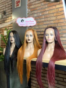 Extensión de cabello humano liso, Cabello 100% remy vietnamita sin enredos - Product Image 6