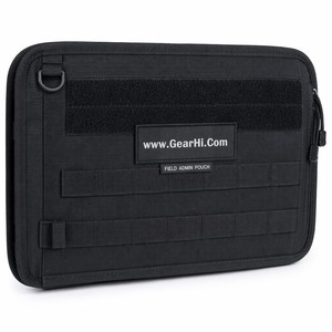 Bolsa Administrativa de Campo, Organizador de Documentos para Oficiales, Porta Libros de Planificación de Misiones, Panel de Visera Solar MOLLE, Bolsas Administrativas - Product Image 1