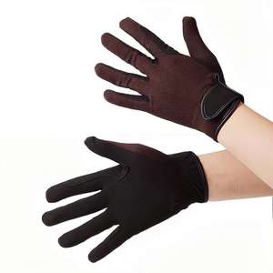 Gants d'équitation en cuir respirants et tendance, nouveau design, avec logo personnalisé, collection 2026, offre spéciale - Product Image 1