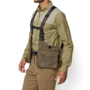 เสื้อกั๊กลายพรางสีดำสำหรับผู้ชายและผู้หญิง, เสื้อกั๊กยุทธวิธีสำหรับใส่เล่นเกมเสื้อกั๊กจู่โจมฝึกล่าสัตว์เสื้อกั๊กยุทธวิธีลายพราง - Product Image 6