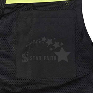 El mejor chaleco de seguridad reflectante de material Nuevo diseño Patrón sólido Precio al por mayor Impermeable para hombres y mujeres Soporte de logotipo personalizado - Product Image 6