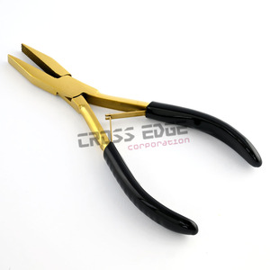 Extensions de cheveux en microbilles de couleur or spécial Perles et pinces à sertir en acier inoxydable légères et conviviales - Product Image 6