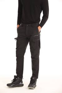 Pantalon de randonnée softshell pour homme OEM, imperméable, coupe-vent, extensible, en velours côtelé Cordura, pour la montagne et les voyages - Product Image 2
