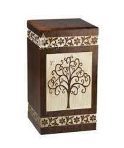 Marco de fotos para adultos, urnas de cremación de madera modernas hechas a mano, urnas funerarias decorativas para hombres y mujeres, precio bajo - Product Image 2