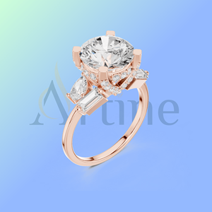 Ziva Zest jewels 14K Juego de anillos apilables multicapa para niñas Joyas para mujeres - Product Image 1