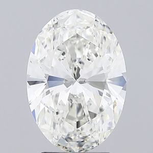 Igi เพชรเจียระไนรูปวงรีทรงหลวมสำหรับแหวน3.24 CT แล็บปลูกเพชร H COLOUR VS1ความชัดเจนเป็นมิตรต่อสิ่งแวดล้อมเพชรหลวมสำหรับเธอ - Product Image 1