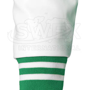 แจ็กเก็ตเลตเตอร์แมนแขนหนังคอตั้งสำหรับผู้ชายแจ็กเก็ตฤดูหนาวทรงตัวอักษรแขนหนังออกแบบได้ตามต้องการ - Product Image 6