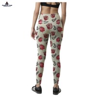 Vente directe d'usine Leggings de yoga pour femmes de haute qualité en polyester élasthanne à bas prix de gros