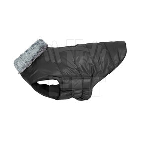 เสื้อโค้ทขนปลาปักเป้าสุนัขเสื้อโค้ทให้ความอบอุ่นน้ำหนักเบาภายในเสื้อผ้าสัตว์เลี้ยงขนฟูเทียมสำหรับสุนัขกลางแจ้งเสื้อกั๊กกันน้ำ - Product Image 1