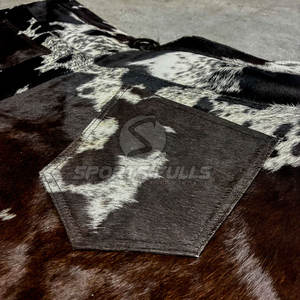 Pantalones Cortos Casuales de Piel con Pelo para Hombre, Teñidos a Medida, de Lona No Tejida, con Función de Secado Rápido, Servicio OEM, Alta Calidad, 180g - Product Image 5