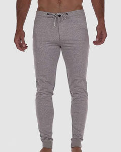 Joggers informales modernos para hombre, silueta elegante, cierre de cintura elástica estirable, ideal para atletas de todos los días con patrón recto - Product Image 2