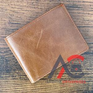 Leather <b>Men</b> Wallet Bifold Wallets Multifunctional Card Holder Minimalist <b>Purse</b> RFID Blocking Vintage Genuine Leather Short Open - Product Image 1