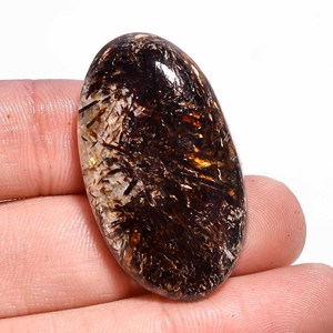 Astrophyllite อัญมณีทรงหลวมทำด้วยมือกึ่งมีค่ารูปร่างผสม - Product Image 4