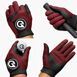 Guantes de Golf de Piel de Cabretta Premium para Mano Izquierda y Derecha, Suaves y Duraderos, con Muñequera Elástica, Guantes de Golf para Hombre y Mujer para Todo Clima - Product Image 2