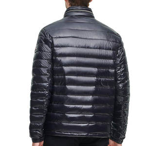 OEM-chaquetas de alta calidad para hombre, puff con cremallera completa, talla grande - Product Image 2