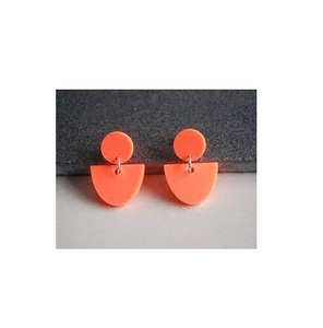 Resin <b>Earring</b> <b>Women</b> Handmade Fashion <b>Long</b> <b>for</b> Handmade Shinny Polished with Round Shape and Hot Sale Product - Product Image 5