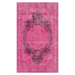 <b>RUGS</b> DEPOT LXDP-0914 Wholesale Red <b>Burgundy</b> Designer Pattern Digital Printed Machine Washable Chenille Area <b>Rug</b> Non Slip - Product Image 1