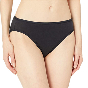 Braguitas de mujer Pure Balance transpirables, de tela suave, elásticas, flexibles, con cintura estable, cobertura total y comodidad diaria. - Product Image 6