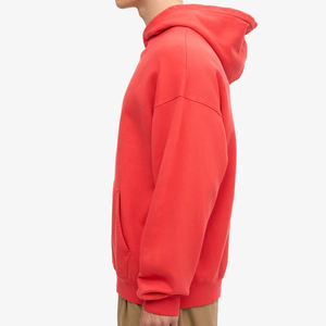 Sweats à capuche surdimensionnés personnalisés pour hommes avec pull à manches longues Loose Casual Fashion Fabriqué à partir de tissu français-100% coton pour l'hiver - Product Image 3