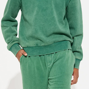 เสื้อสเวตเตอร์คอกลมสำหรับเด็กผู้ชาย, เสื้อสเวตเตอร์คอกลมผ้าระบายอากาศน้ำหนักเบา - Product Image 2