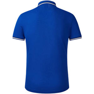 เสื้อโปโลแขนสั้นของผู้ชายผ้าฝ้าย100% งานตามสั่งผ้าฝ้ายคุณภาพระดับพรีเมียมสำหรับฤดูร้อน2025 - Product Image 4