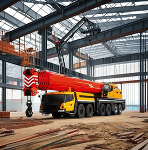 Grue mobile tout-terrain de 2020 tonnes du fabricant 300 avec boîte de vitesses de moteur Weichai Capacité de chargement de 25 tonnes Vente de grues de camion d'occasion - Product Image 2