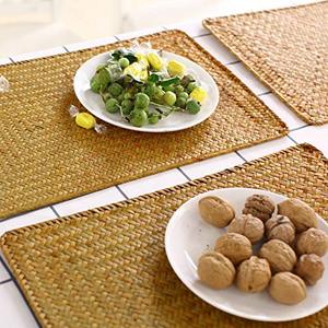 Trendy Hand-Woven Rectangular Rattan <b>Placemats</b> OEM Customized Cane & Rattan Products Manufacturer From India - Product Image 5