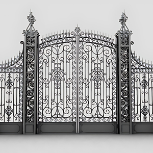 Solutions élégantes et sûres de porte de mur de composé et de mur de limite pour votre entrée principale idéale - Product Image 2