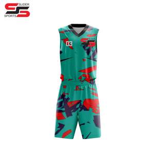 Uniforme de basket-ball pour hommes et jeunes à séchage rapide et respirant Logo imprimé Vêtements de sport pour équipes d'entraînement Sublimation - Product Image 6