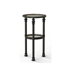 Mesa de bebidas de diseño elegante y moderno de primera calidad, mesa auxiliar de Venta caliente con tapa de mármol con base de metal para hoteles, casas, uso en villas - Product Image 6