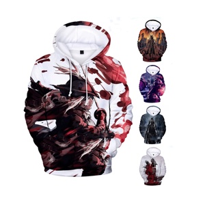 Personalizado sublimación Unisex sudaderas con capucha de manga larga - Product Image 1