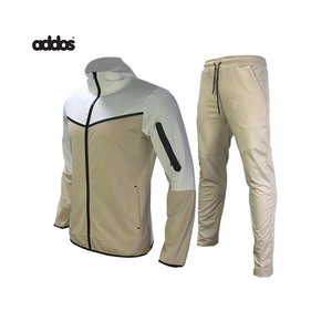 Chándal de entrenamiento liso ajustado para hombre, ropa deportiva para hombre, chándal de calentamiento al por mayor - Product Image 4