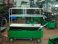 Nouveau chariot à rail Seomak pour serres agricoles, tomates et légumes, électrique, à câble métallique, télécommandé, capacité de charge 0,5 tonne, 2