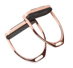 Nueva llegada de aluminio amortiguador caballo estribos ligero comodidad agarre ajustable ecuestre fábrica OEM - Product Image 6