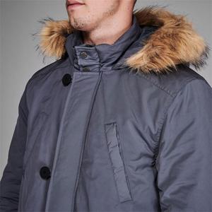 Parka de Invierno para Hombre de Alta Calidad OEM/ODM, Cortavientos e Impermeable con Capucha, Chaqueta con Capucha Aislante Personalizada - Product Image 5