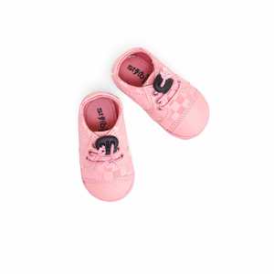 Chaussons décontractés au-dessus du genou roses pour bébés KD9790 Design - Product Image 1