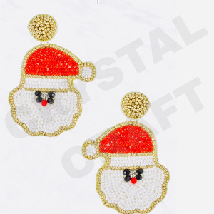 Fancy Goldfish Dangle Earrings New Arrival <b>Cross</b>-Border Handmade Beads Gold Trendy Creative for Parties Christian Style - Product Image 6