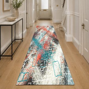 <b>RUGS</b> DEPOT LXDP-0859 Wholesale Multicolor Neutral Traditional Oriental Digital Printed Machine Washable <b>Chenille</b> <b>Rug</b> Non Slip - Product Image 5